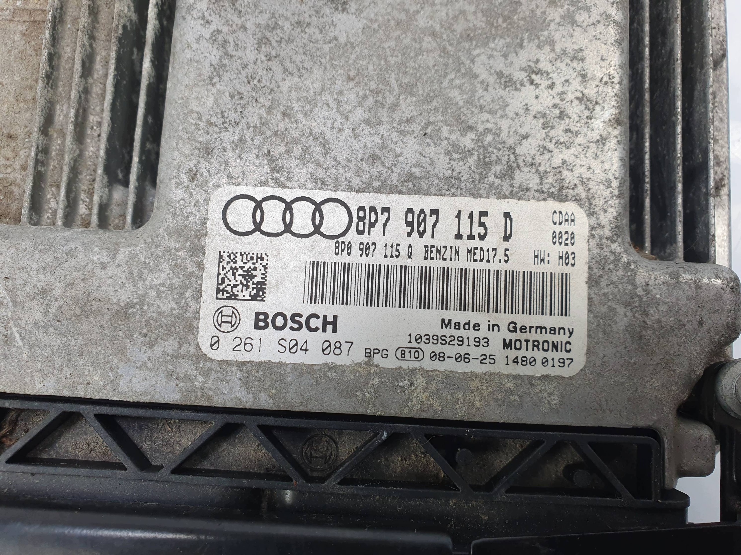 computer motore ECU 8P7907115D AUDI A3 8P