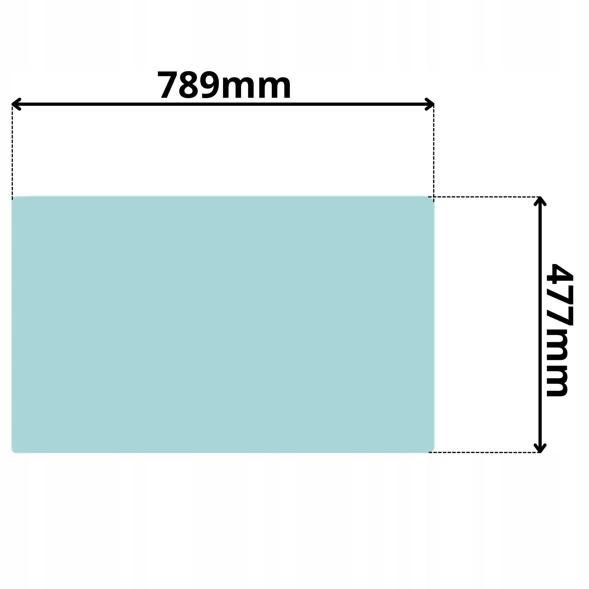 Spodní Čelní Sklo Cat 301.4C (G-0041)