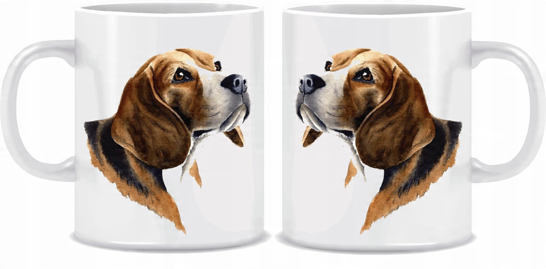

Kubek z psem Beagle na prezent 330ml + kartonik