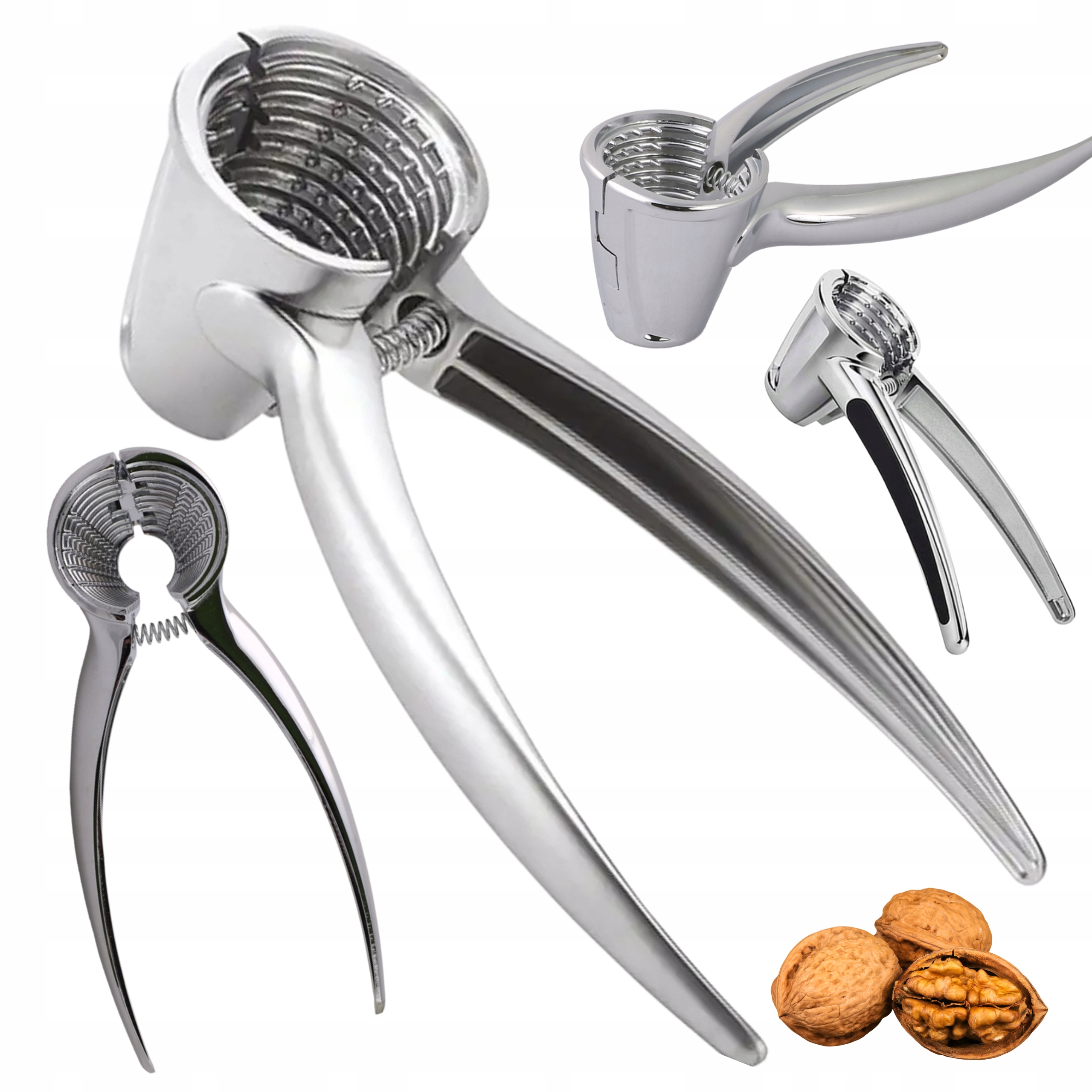 Dziadek do orzechów włoskich Otwieracz ze STALI NIERDZEWNEJ Solidny Mocny