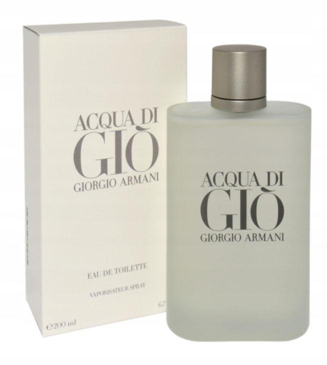 Giorgio Armani Acqua Di Gio 200ml Edt Woda Toaletowa Dla Mężczyzn Męska