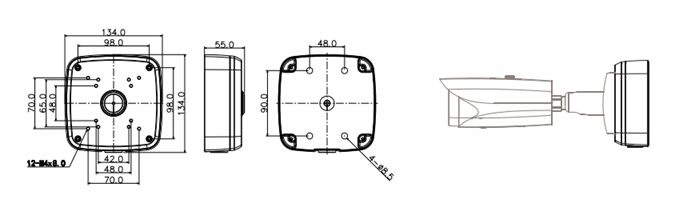 Puszka Adapter BCS-AT48 Marka BCS