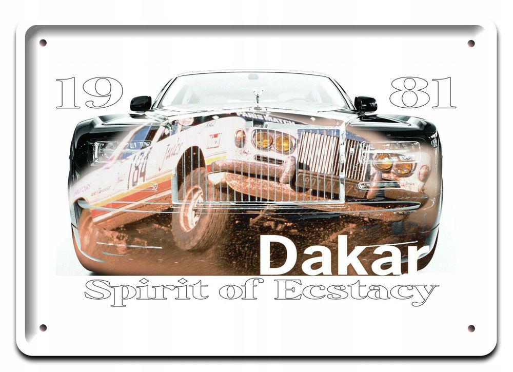 Auto Plakat Metalowy Szyld Obrazek Retro #21305