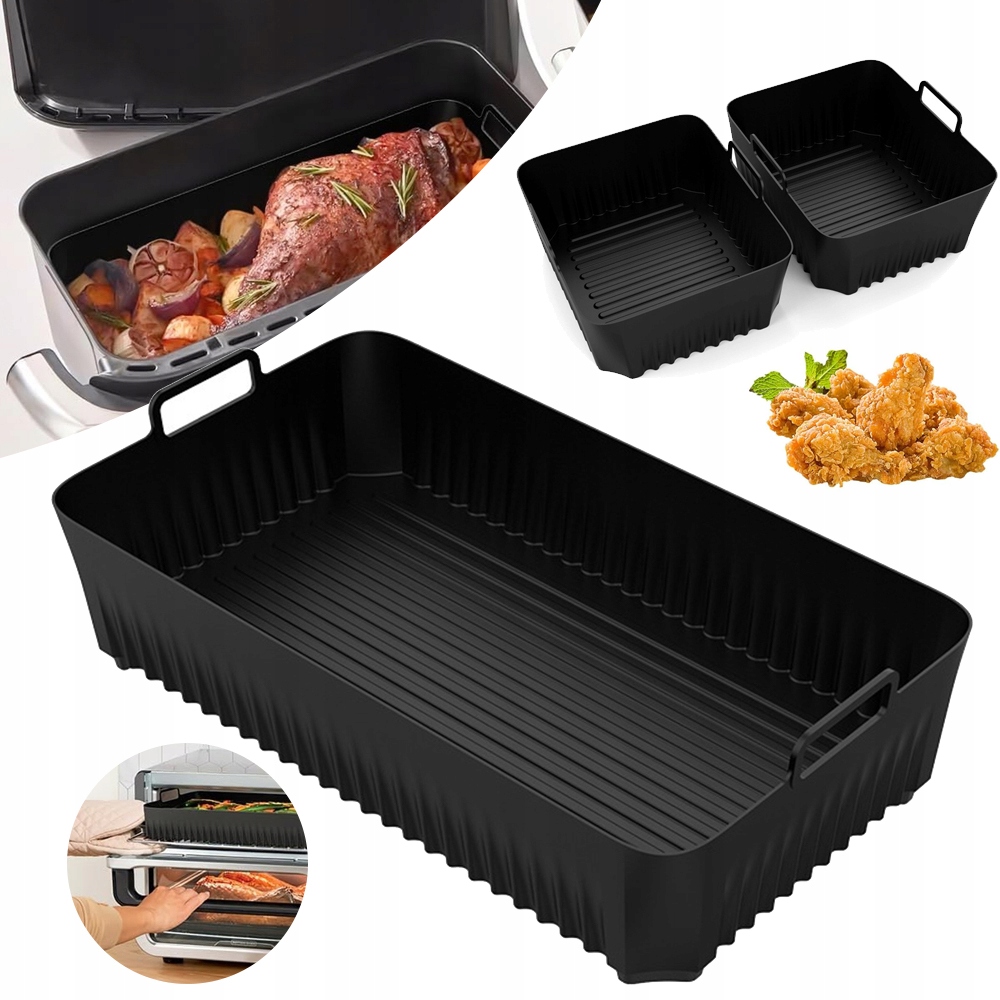 Příslušenství K Fritéze Airfryer Silikonová Forma 10.4L+2X5.2L