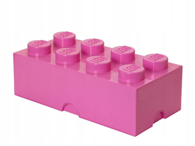 Lego 40041739 Zásobník na stavebnice 4x2 růžový
