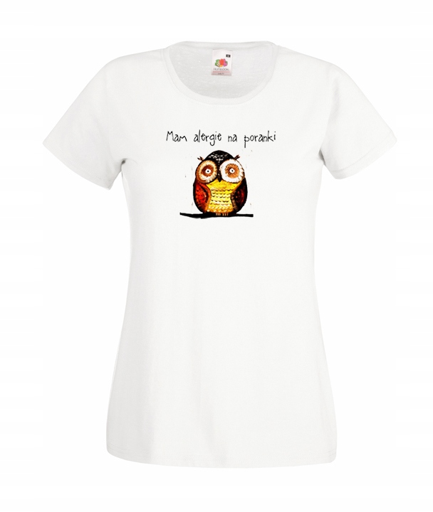 

Xs Koszulka Damska Sowa Sowy Kolorowa Sówka Owl