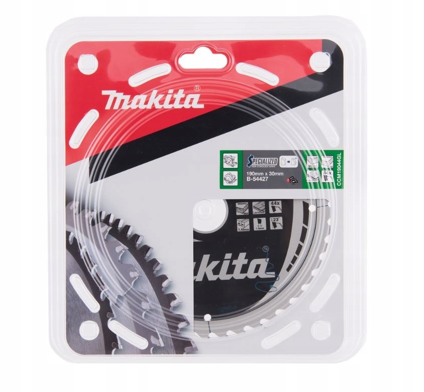 Makita Řezací Kotouč Na Dřevo Tct 190 x 30 mm 44 Zubů Originál B-54427