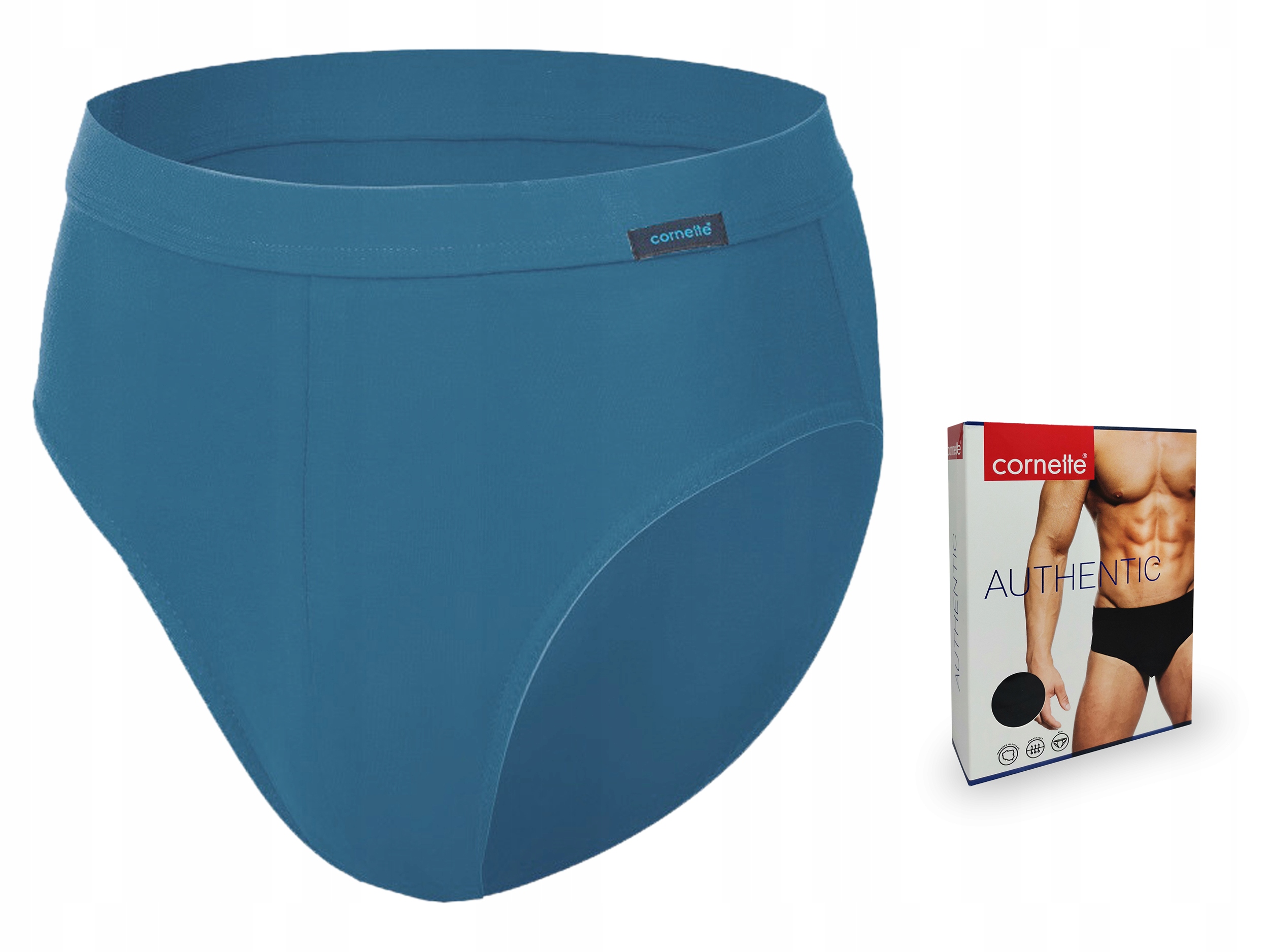 

Slipy męskie Cornette Authentic, marine, 4XL