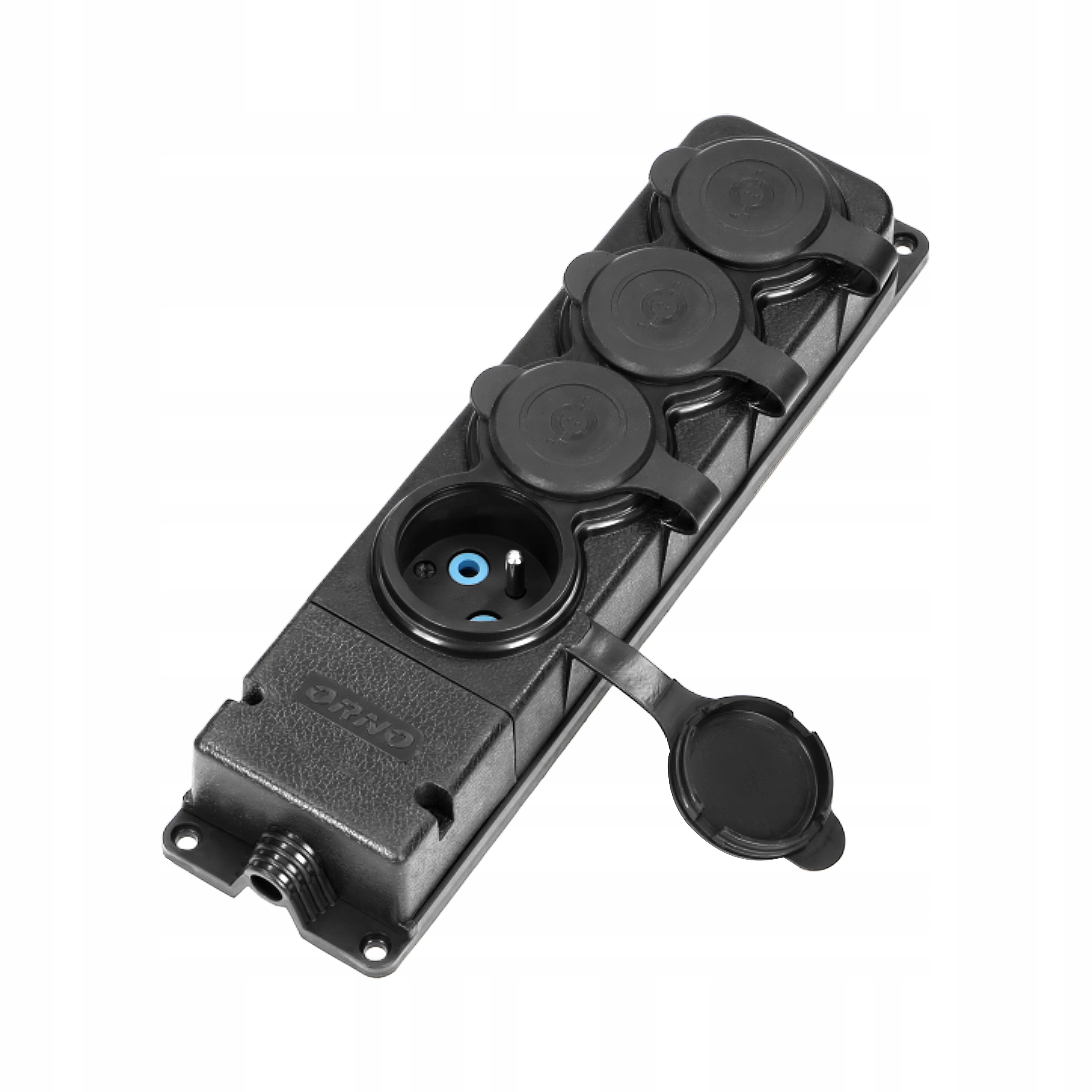 ORNO ROZDZIELACZ LISTWA GNIAZDO POCZWÓRNE GUMOWE Typ gniazda Gniazdo Listwa