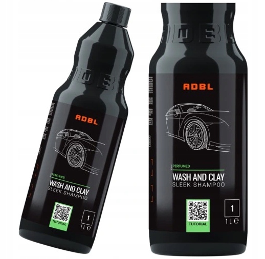 Adbl Wash and Clay 1l Szampon 3w1 Szampon do Mycia i Glinkowania