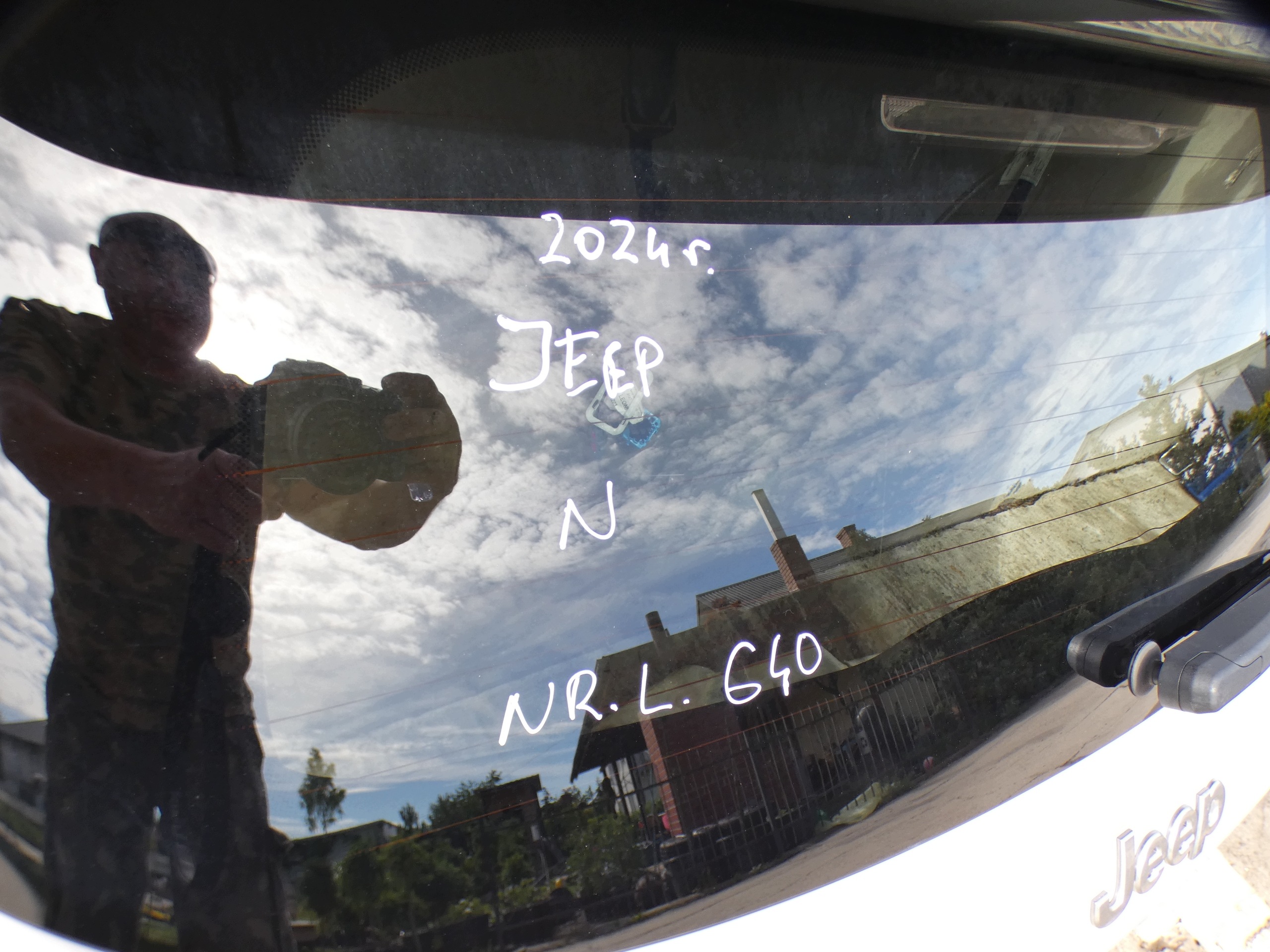 boot doors complete JEEP AVENGER 2025 ROK KAMERA 640