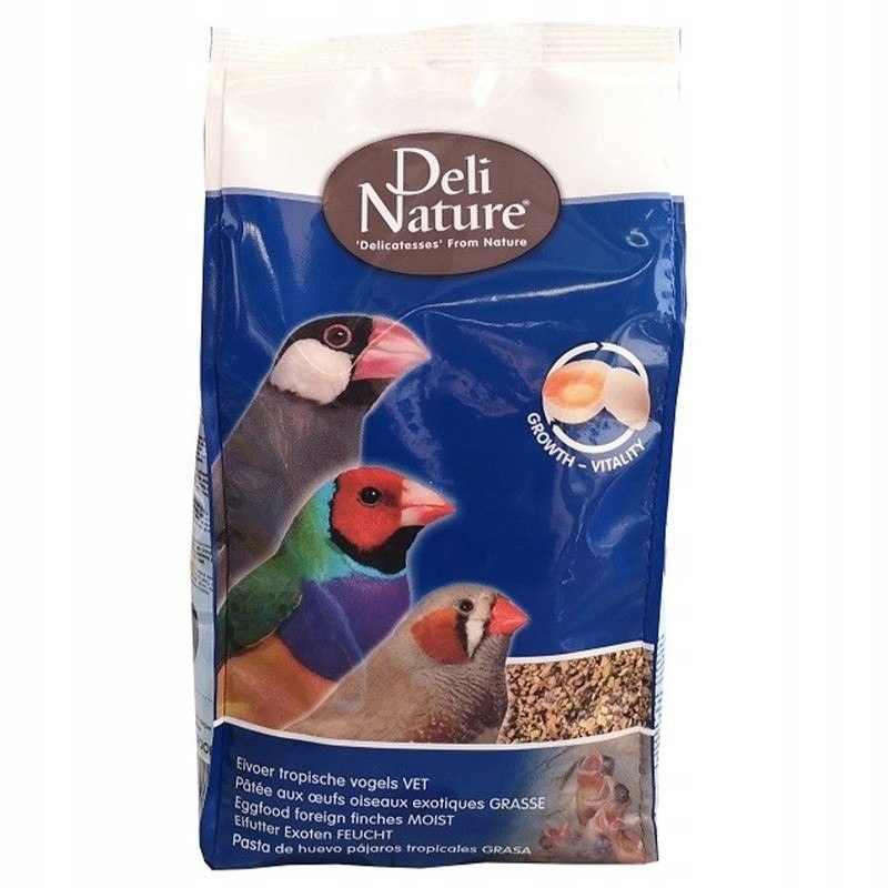 Levně Deli Nature Eggfood Moist Foreign Finches – vlhké vaječné krmivo pro ptáky