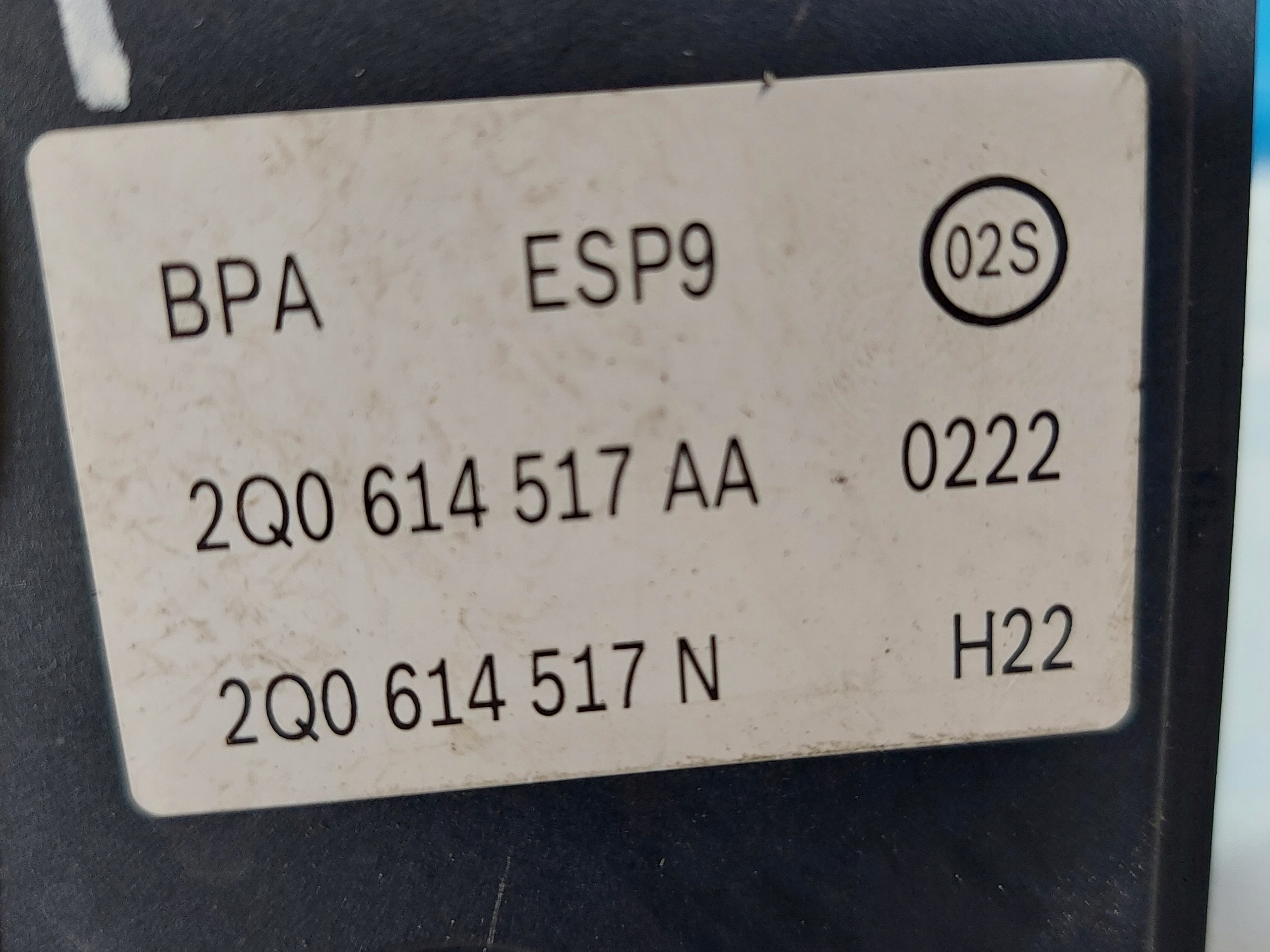 pompa ABS SEAT IBIZA 2Q 2017R 2Q0614517AA
