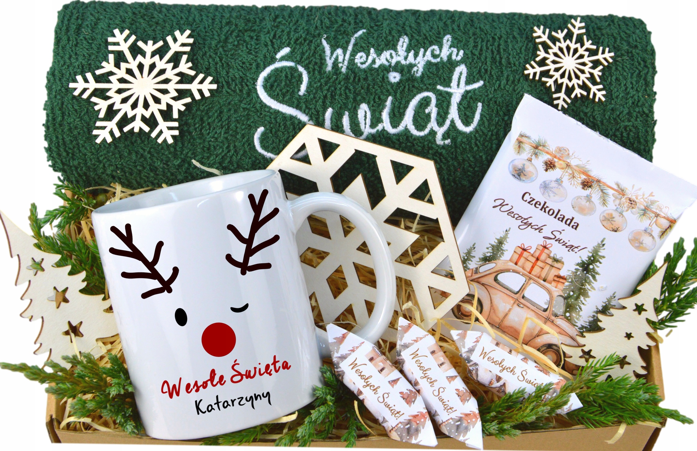 Levně Velká Sada vánočního dárek od Santa Clause k Vánocům pro šéfa