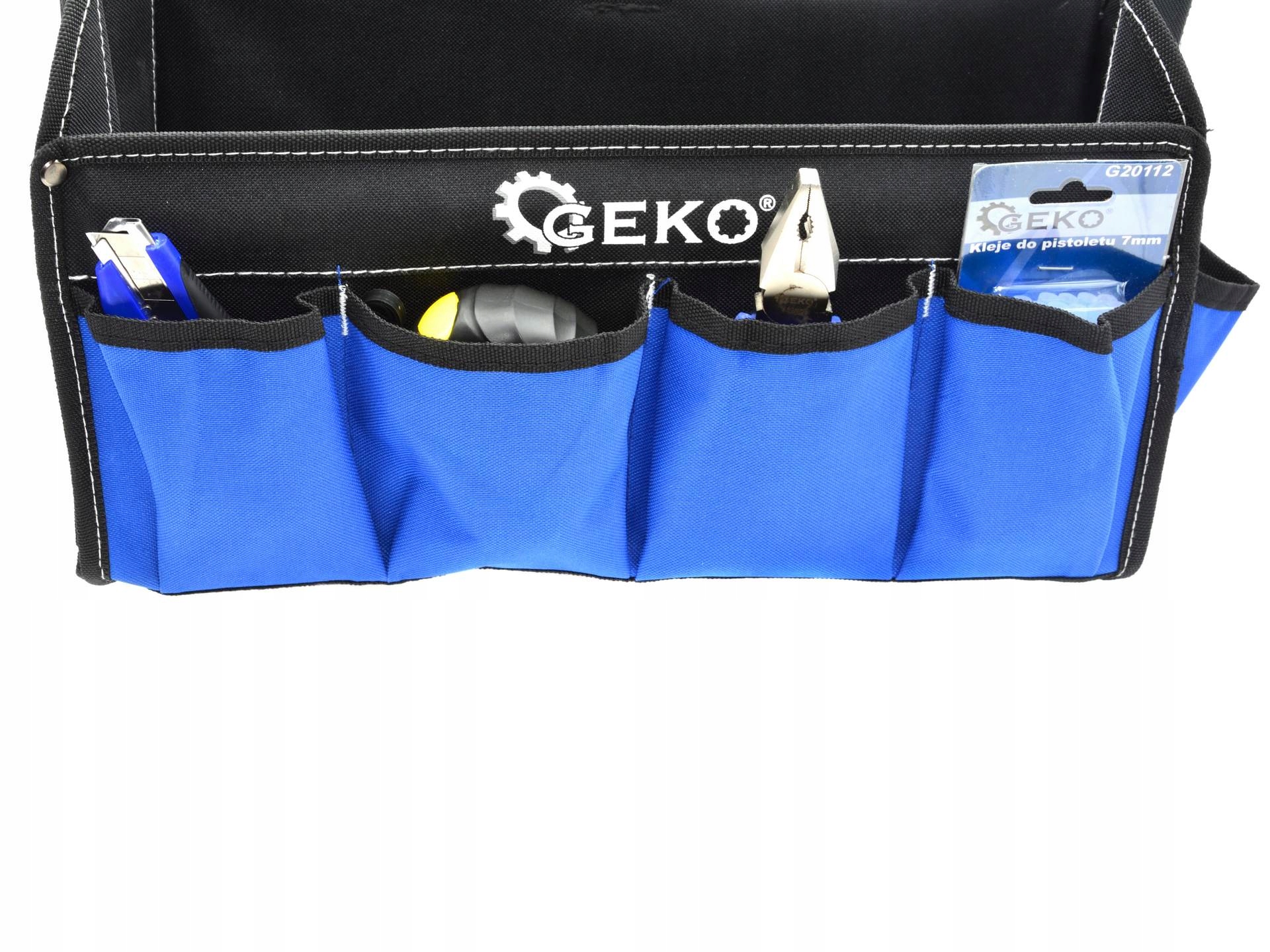 Torba narzędziowa OTWARTA Metalowy uchwyt + Pasek Waga 1.5 kg