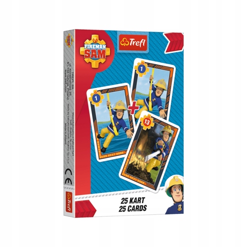 GRA KARTY PIOTRUŚ STRAŻAK SAM TREFL 08480