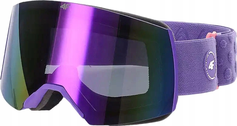 Gogle Dziecięce 4F Narciarskie Snowboardowe Z Multibarwną Powłoką Uni