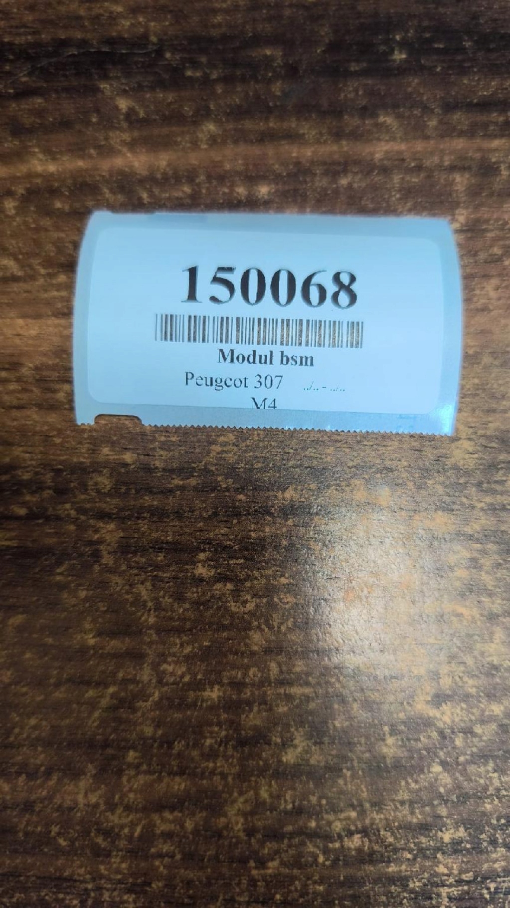 PEUGEOT 307 modul BSM 9643537880