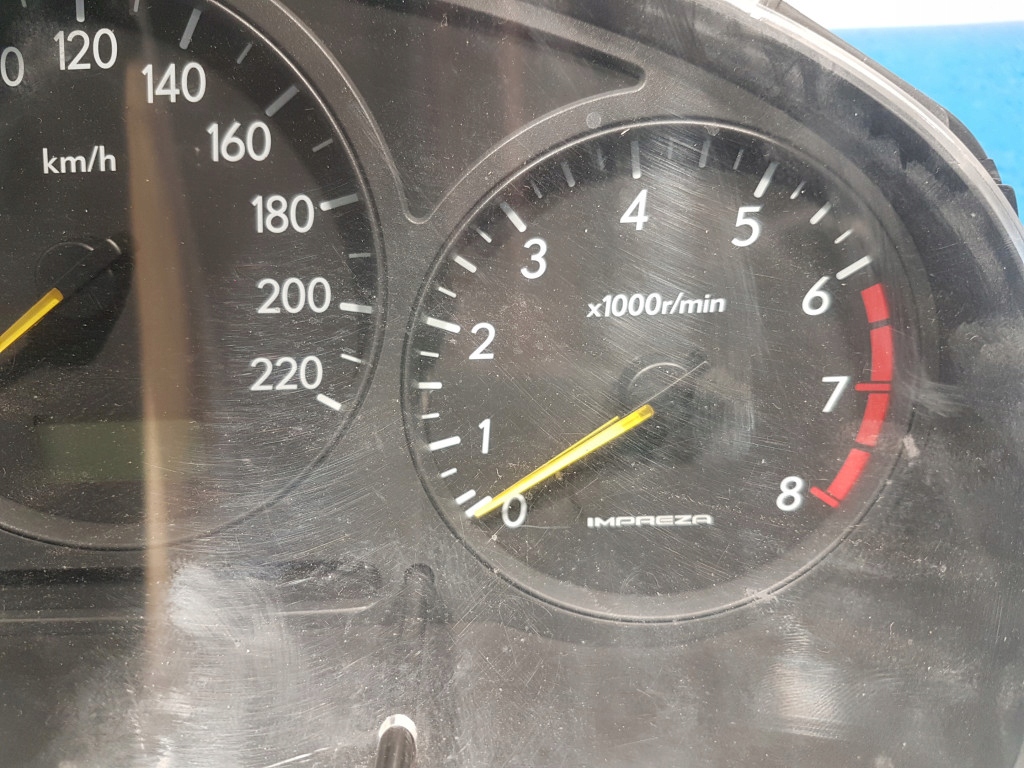85012FE350 спидометр IMPREZA GD II 2,0 GX Бензин 02