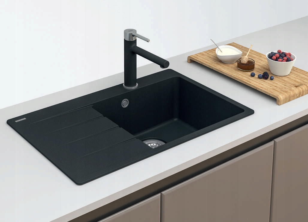 ZLEW,FRANKE CENTRO CNG 611-78 TL ONYX+NAKŁ,+OTWOR Kod producenta 114.0633.150