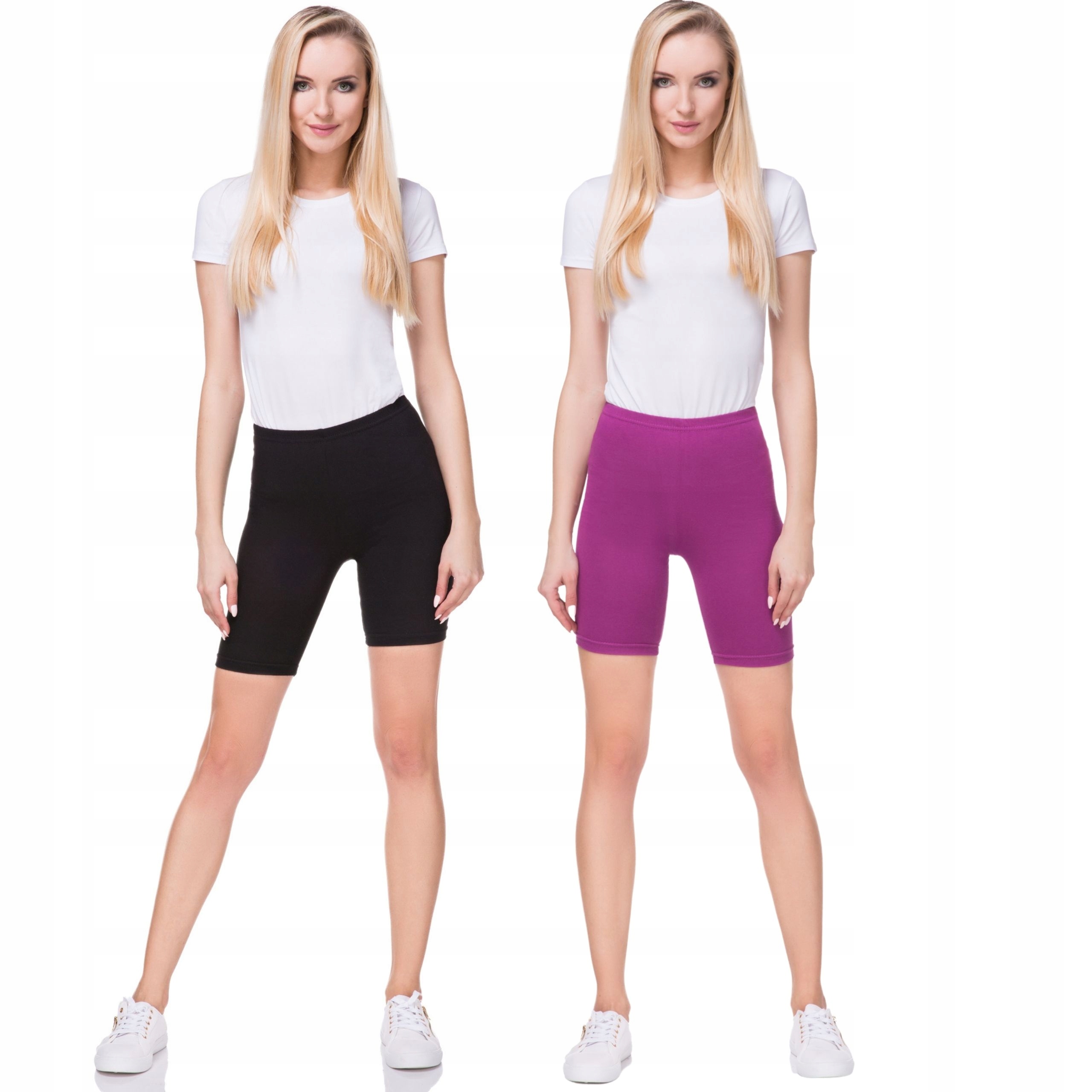 

Dwupak Damskich Kolarek Bawełniane Legginsy M