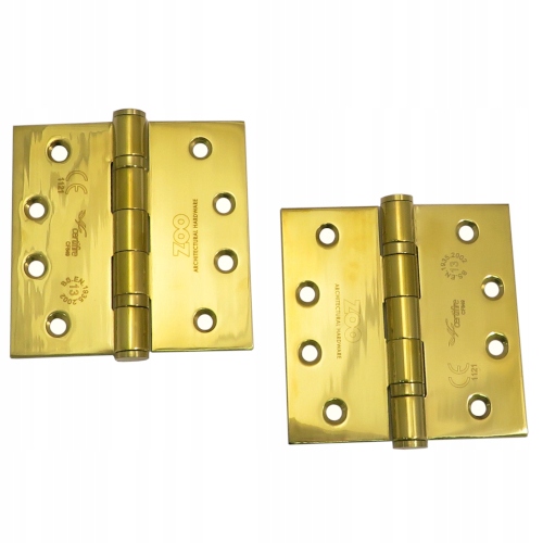 Dveřní Závěs Splétaný Inox Zlatý 102x102mm 2ks