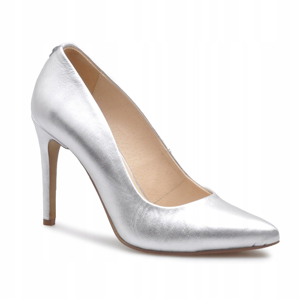 Boty Palazzo Zasouvací Stříbrné lico