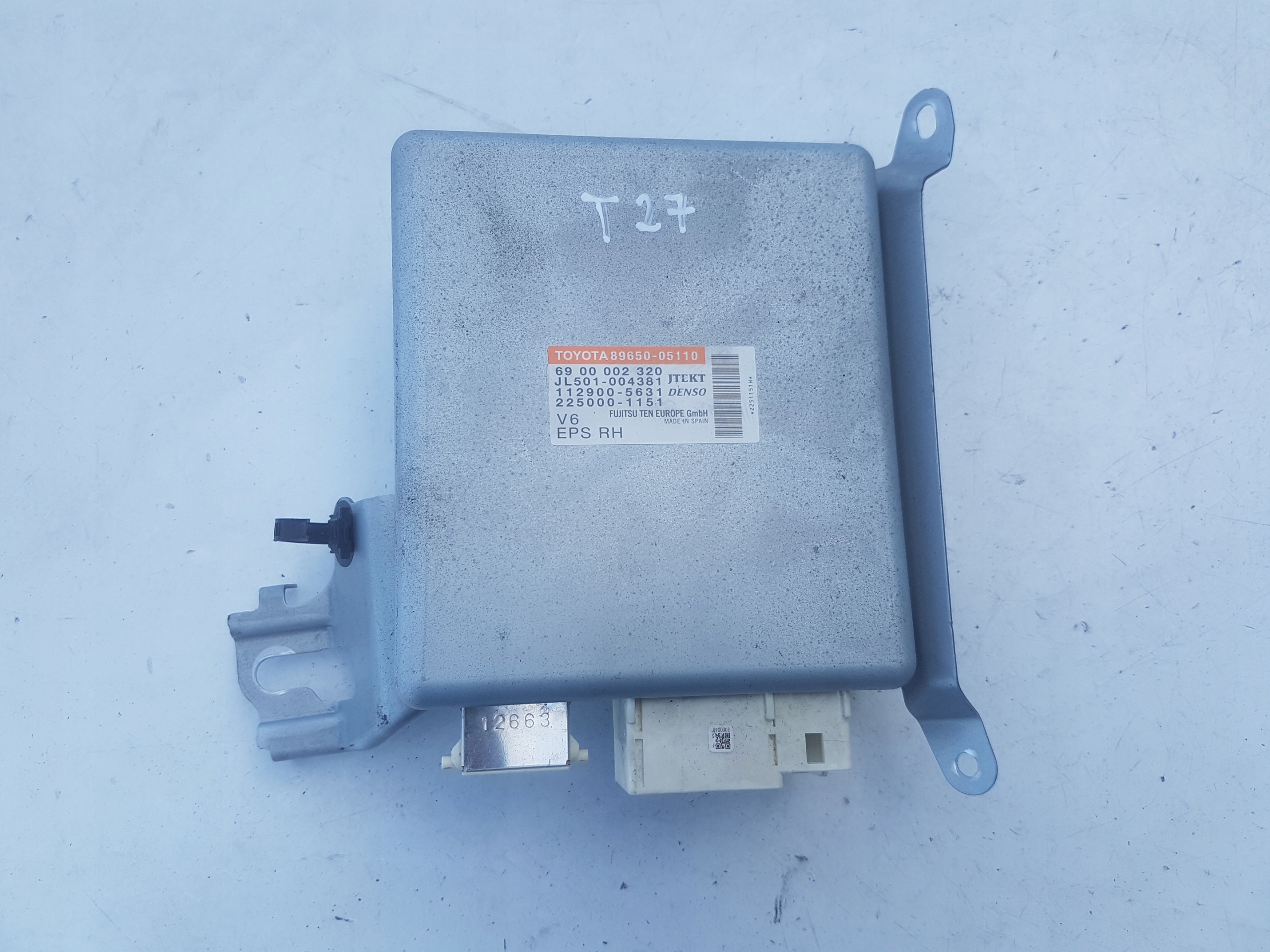 89650-05110 - AVENSIS T27 LIFT 12-15R допоміжний модуль