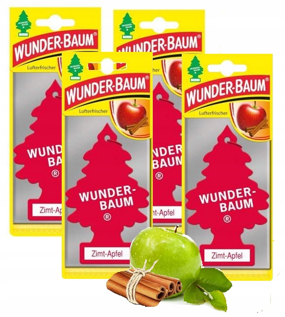 WUNDER BAUM CHOINKA ZAPACHOWA JABŁKO CYNAMON