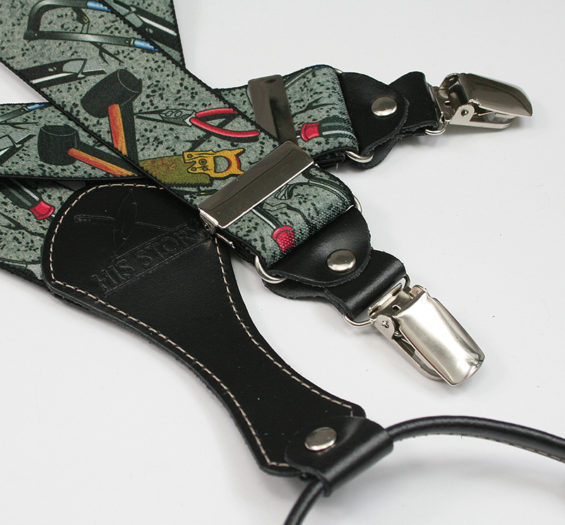 Szelki Szerokie, Zielone w Narzędzia Budowlane, Męskie -HIS STORY- Stylowe Marka inna