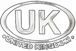 

Uk Naklejka Na Samochód Niklowana