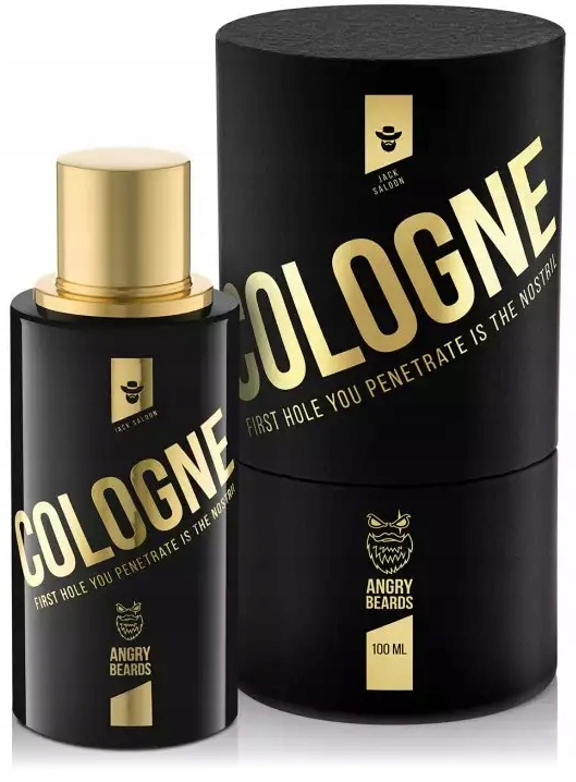 Angry Beards Jack Saloon Kolínská voda citrusy máta květy vanilka 100 ml