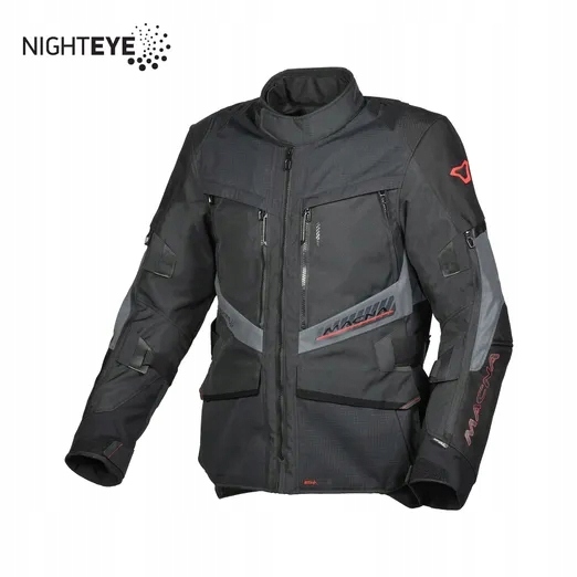 Macna Predajná Bunda Domane Motorcycle Jacket Black Farba Čierna Veľkosť