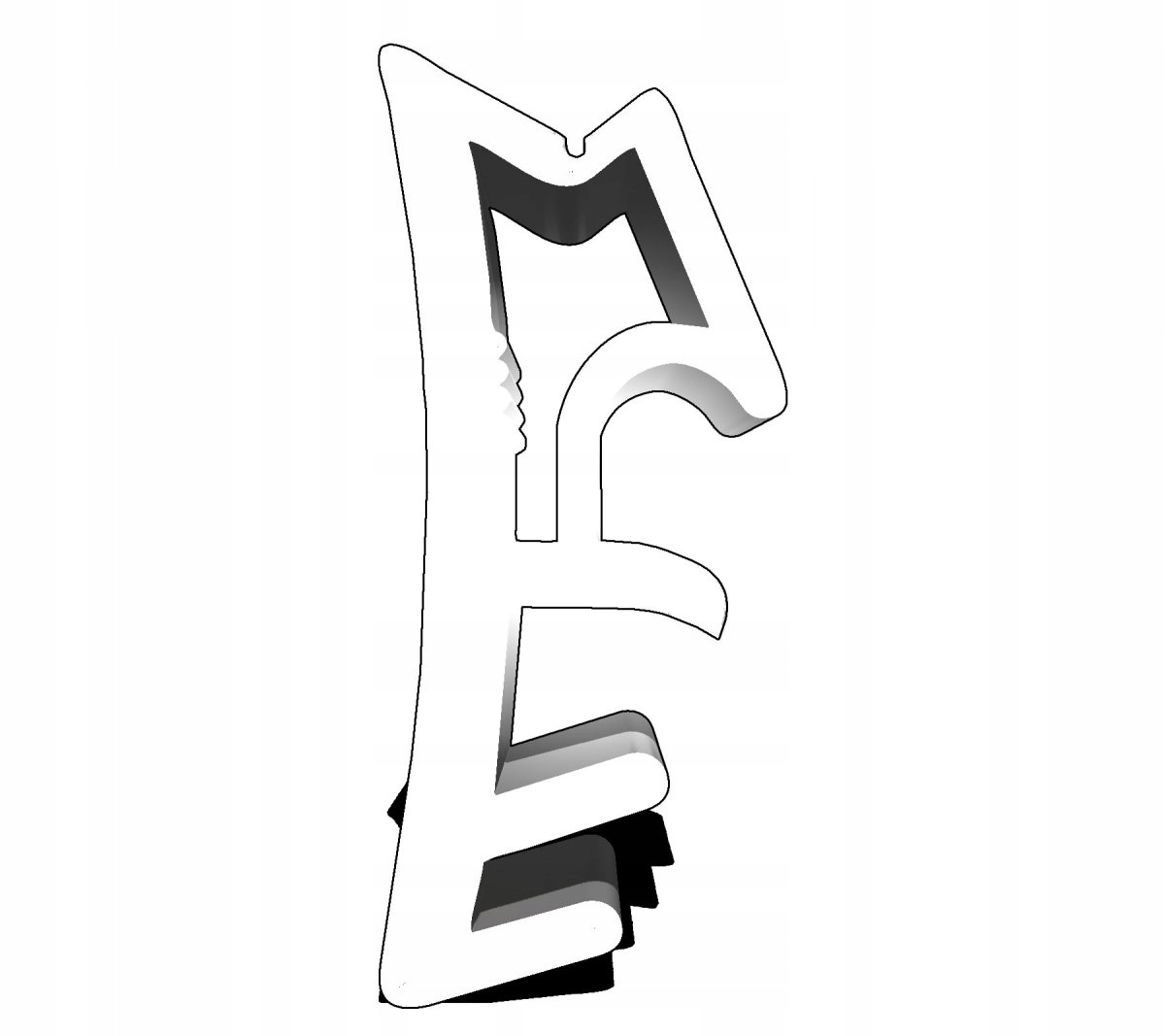 Tesnenie na drevené okná KD10 biele 100 m