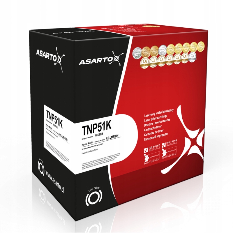 Toner Asarto do Konica-Minolta TNP51K A0X5155 5000 str. black