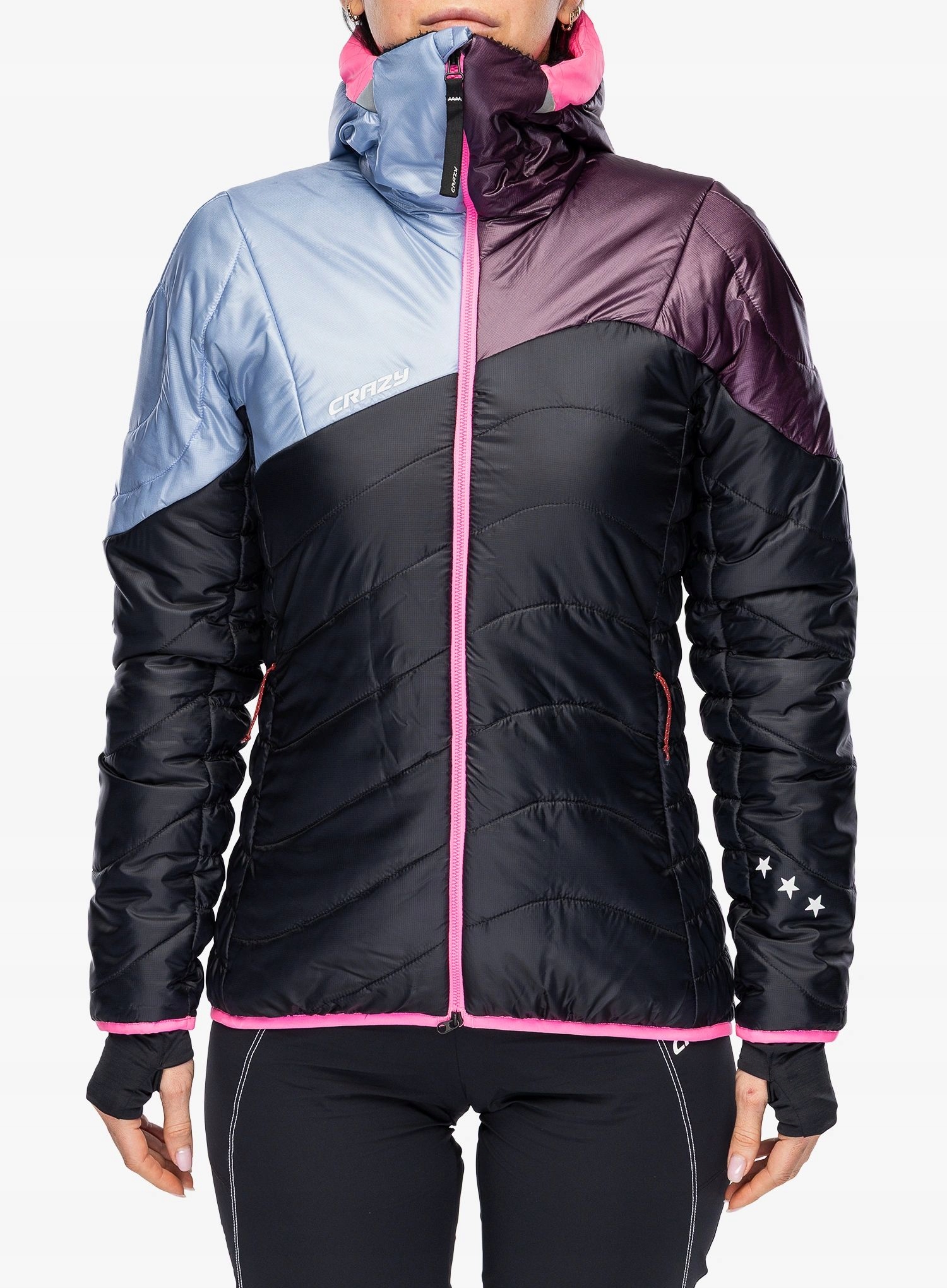 Kurtka ocieplana damska Crazy Jacket Electra blueberry Xs