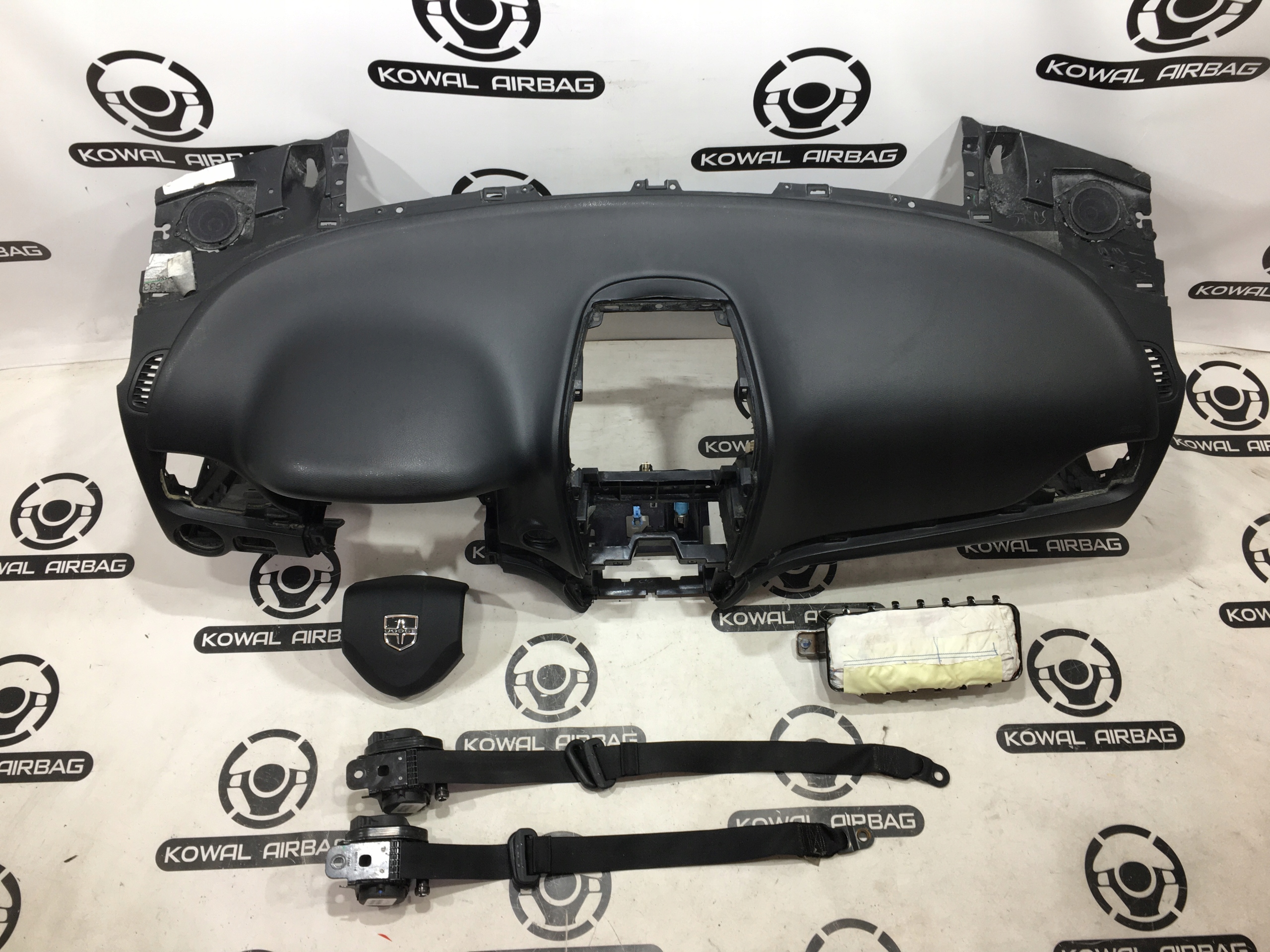 DODGE JOURNEY DESKA KONSOLA AIRBAG PODUSZKI PASY DODGE JOURNEY DESKA