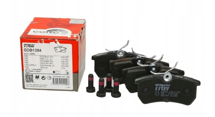 

Klocki Hamulcowe Tył Tylne Ford Focus I MK1 Trw