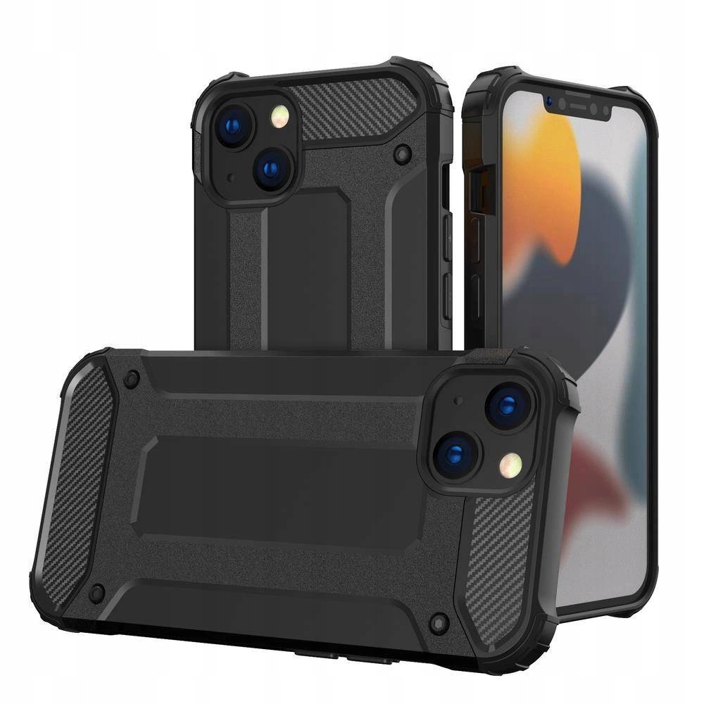 Hybrid Armor etui do iPhone 14 Plus pancerny hybrydowy pokrowiec czarny