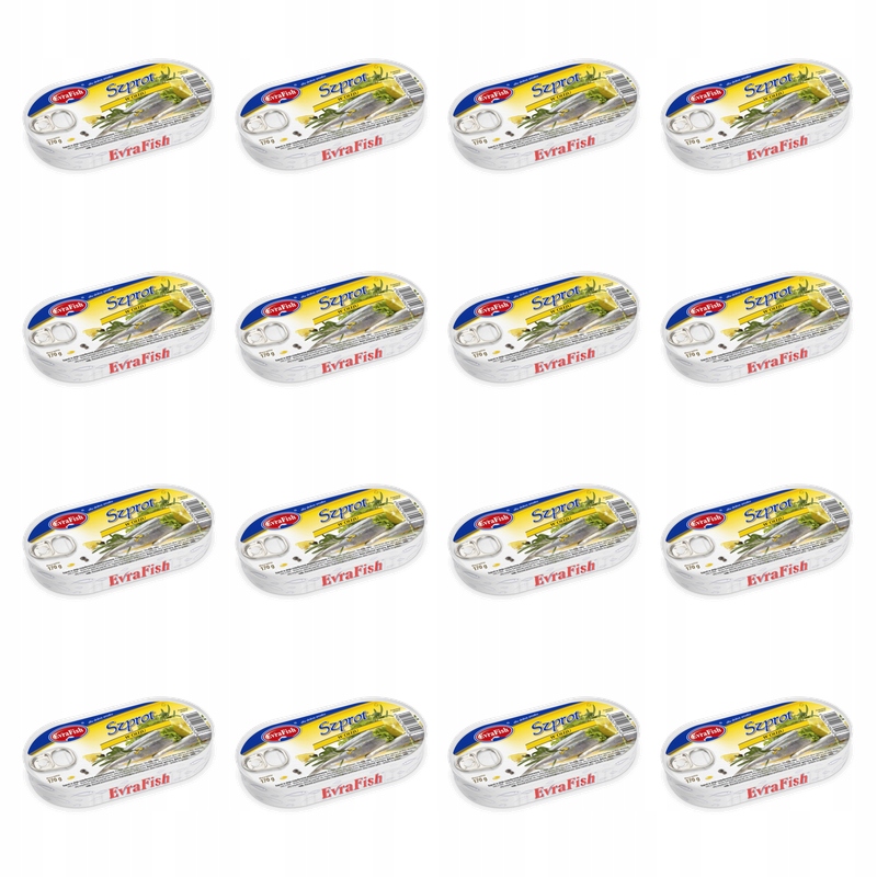 Evrafish szprot w oleju 170 g X16