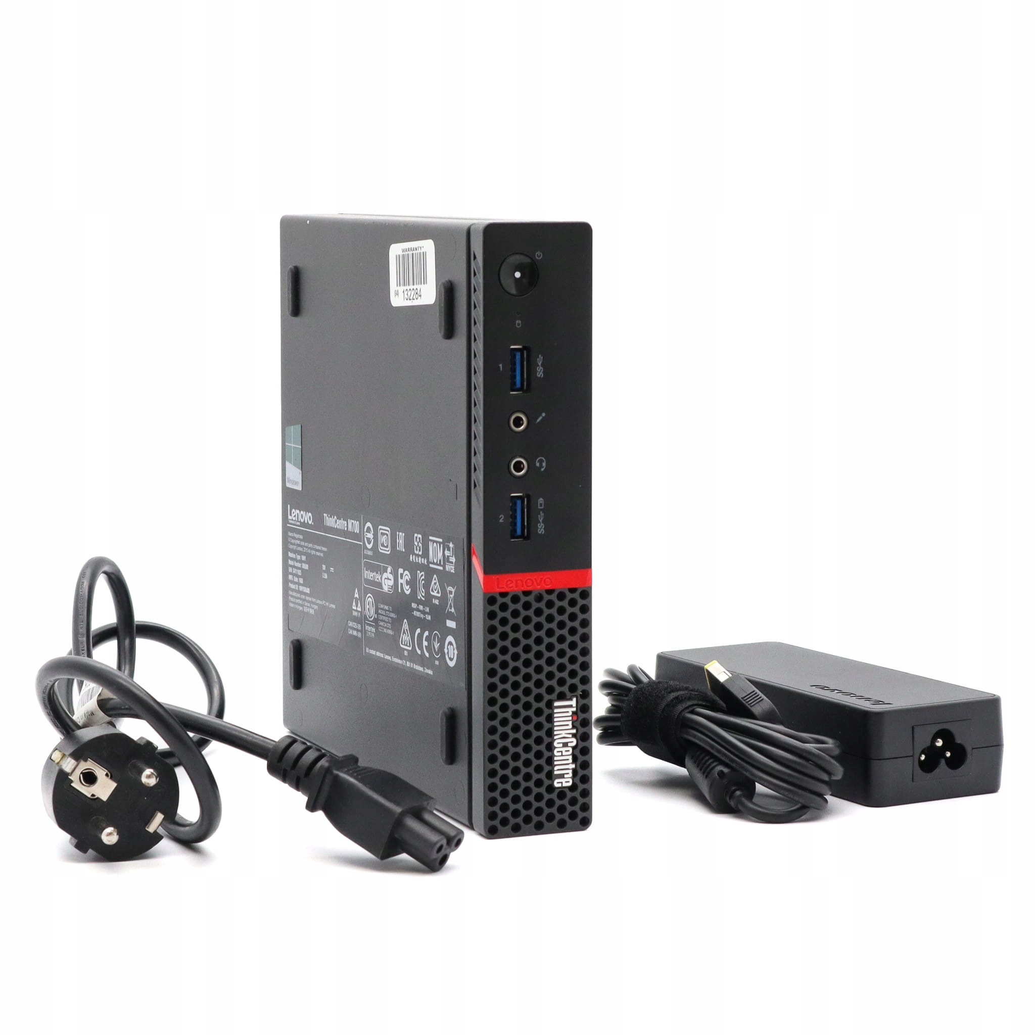 Komputer Tiny Lenovo M715Q AMD Ryzen 5 2400GE 8GB RAM 256GB SSD W10 MiniPC