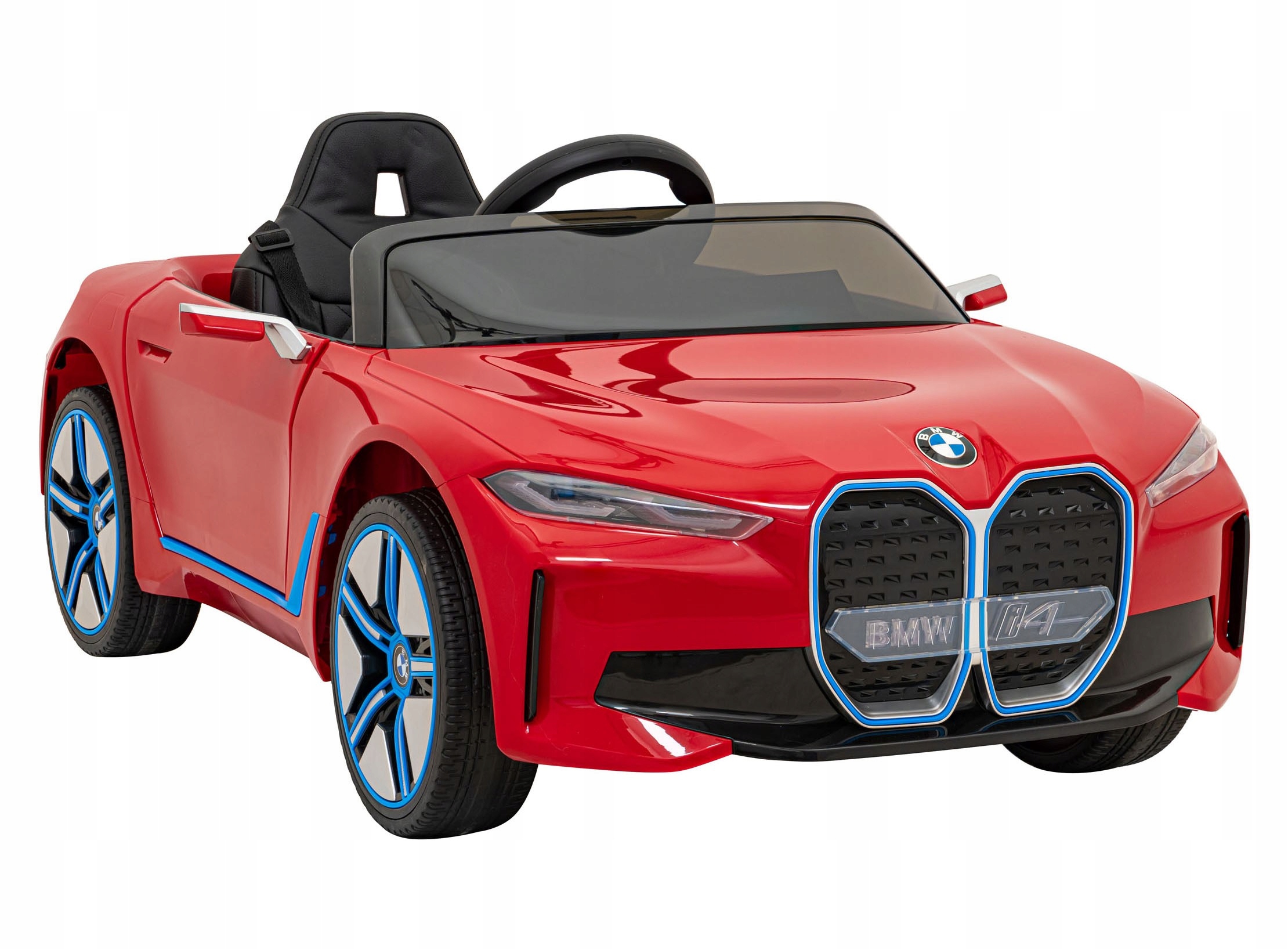 Samochód Bmw I4 na akumulator Dla Dziecka pilot Tablica Z Imieniem prawko