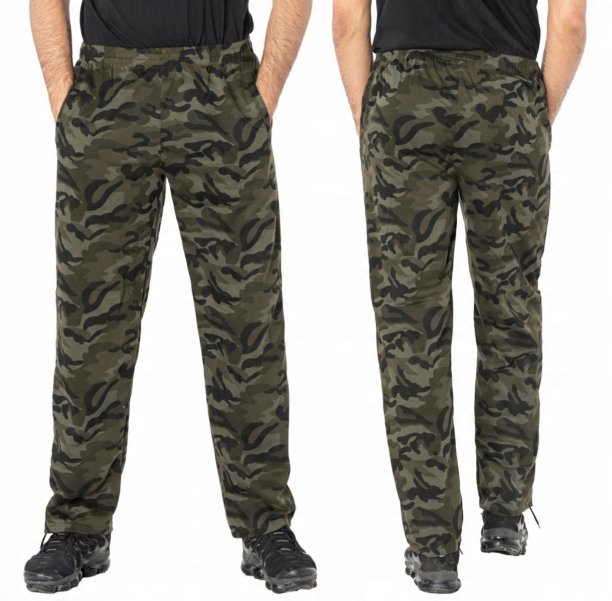

Spodnie Dresowe Moro Dresy Męskie Army 46091-1 5XL