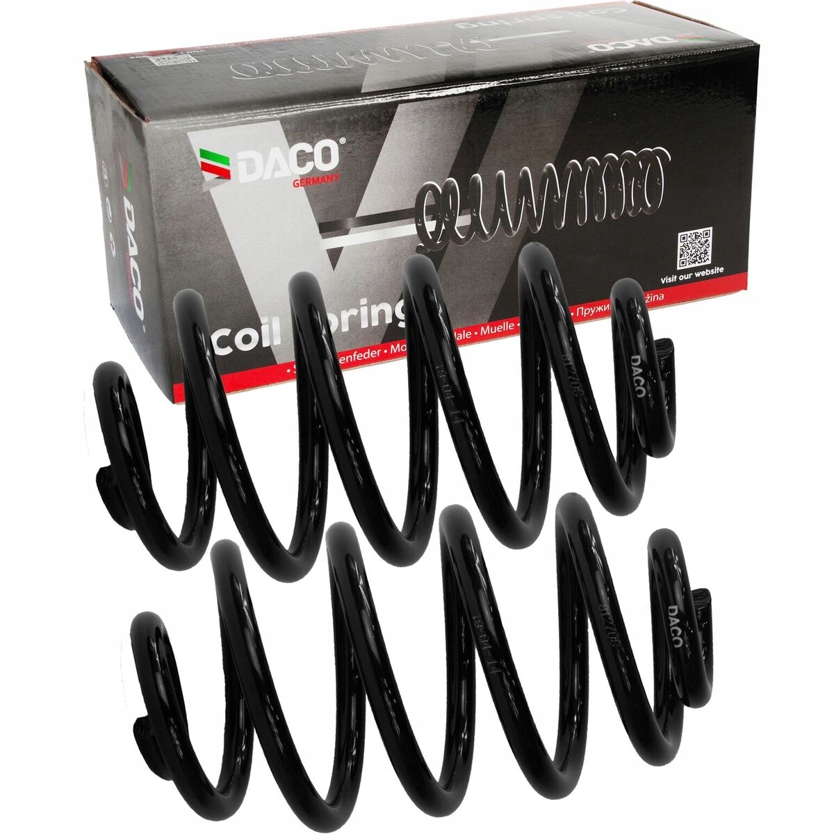 Sprężyna x2 DACO TYŁ Opel Vectra C GTS 2002-