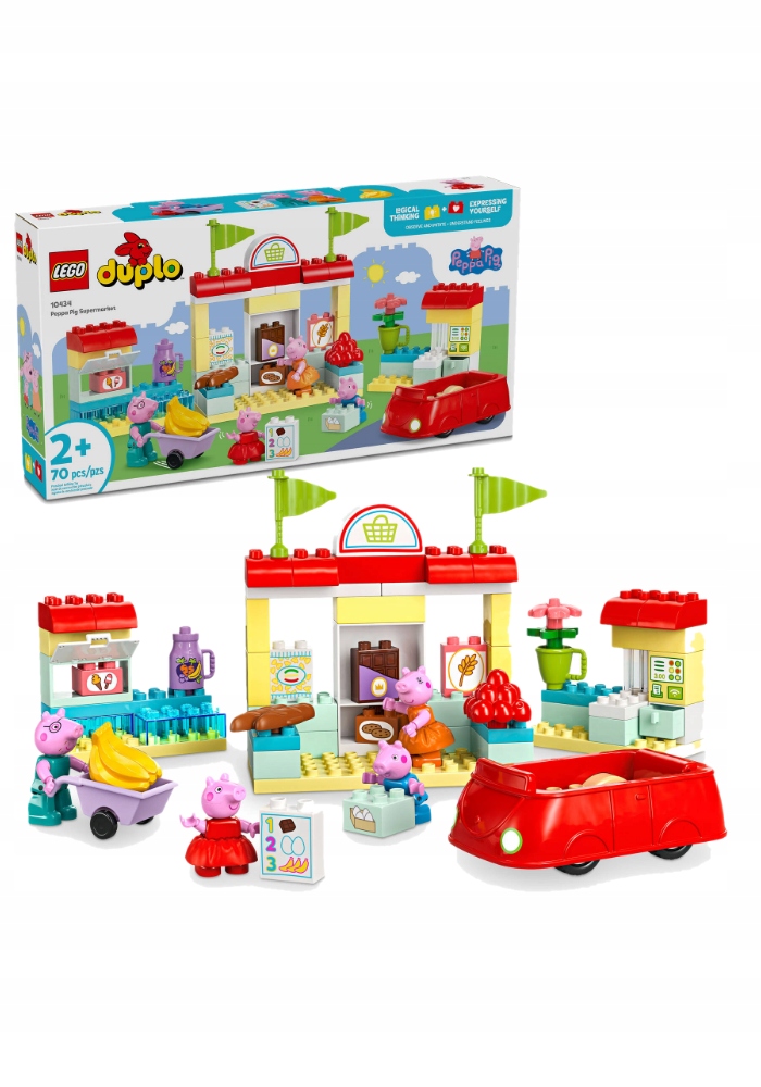 Lego Duplo Peppa a supermarket 10434