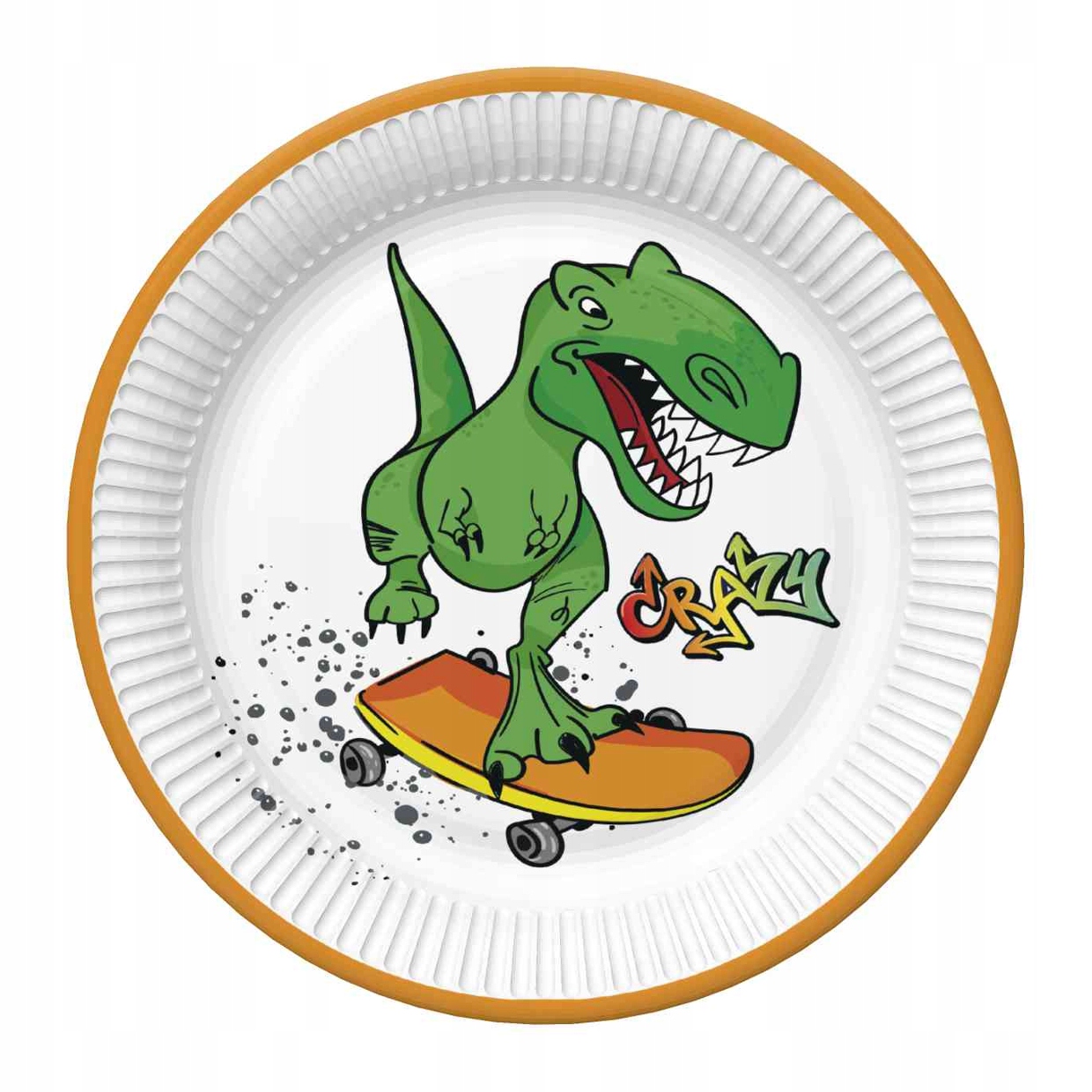 

Daisy Talerzyki Papierowe Dinozaur Ø180 MM 8 Sztuk