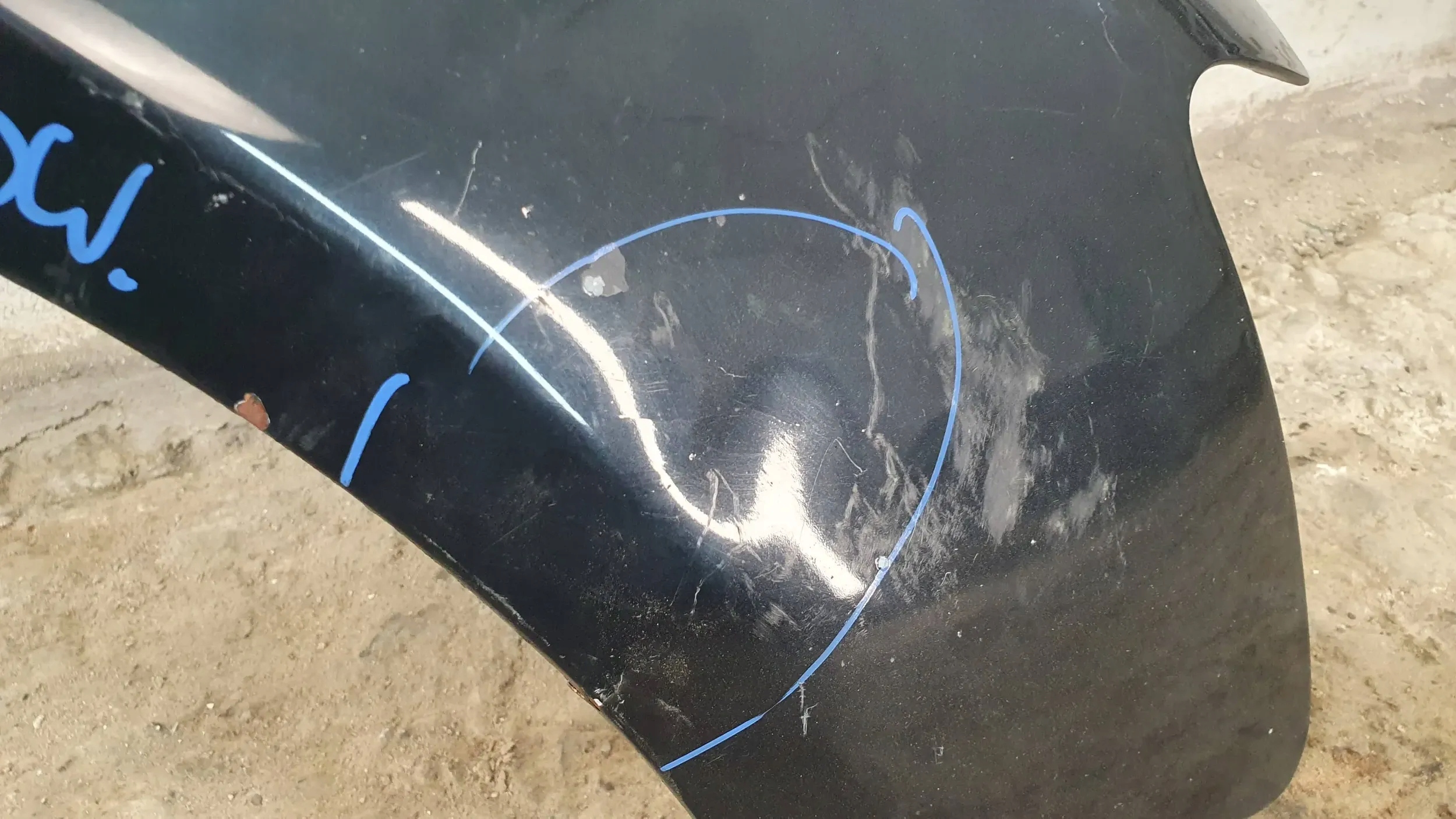 Audi A4 B8 8K Lift 12-15 right fender front front $