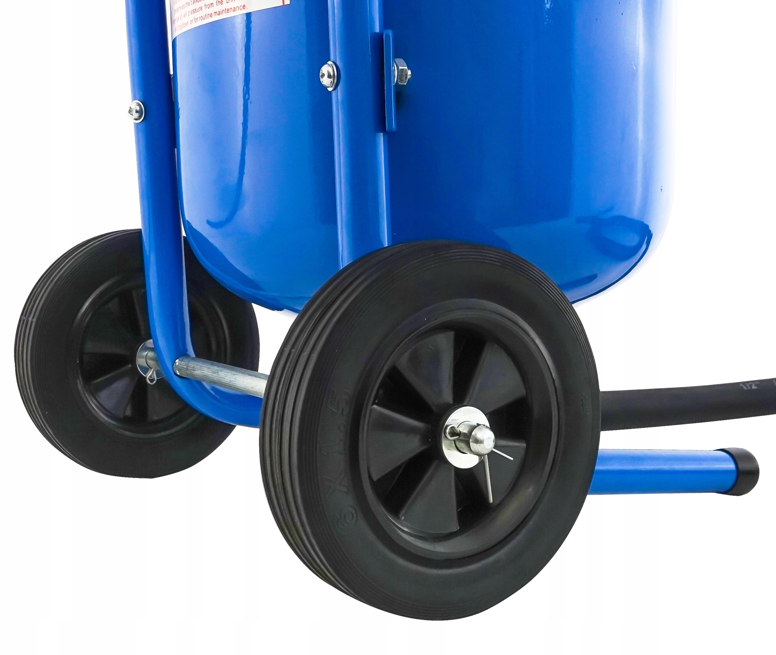 PIASKARKA SYFONOWA DO PIASKOWANIA MOBILNA 76L + PISTOLET +DYSZE +WĄŻ ZESTAW Marka Baug