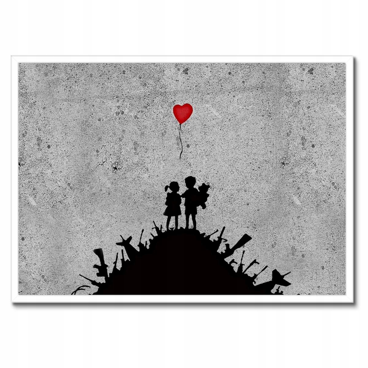 Plakáty v rámu 70x50 Banksy s nejnovějšími motivy