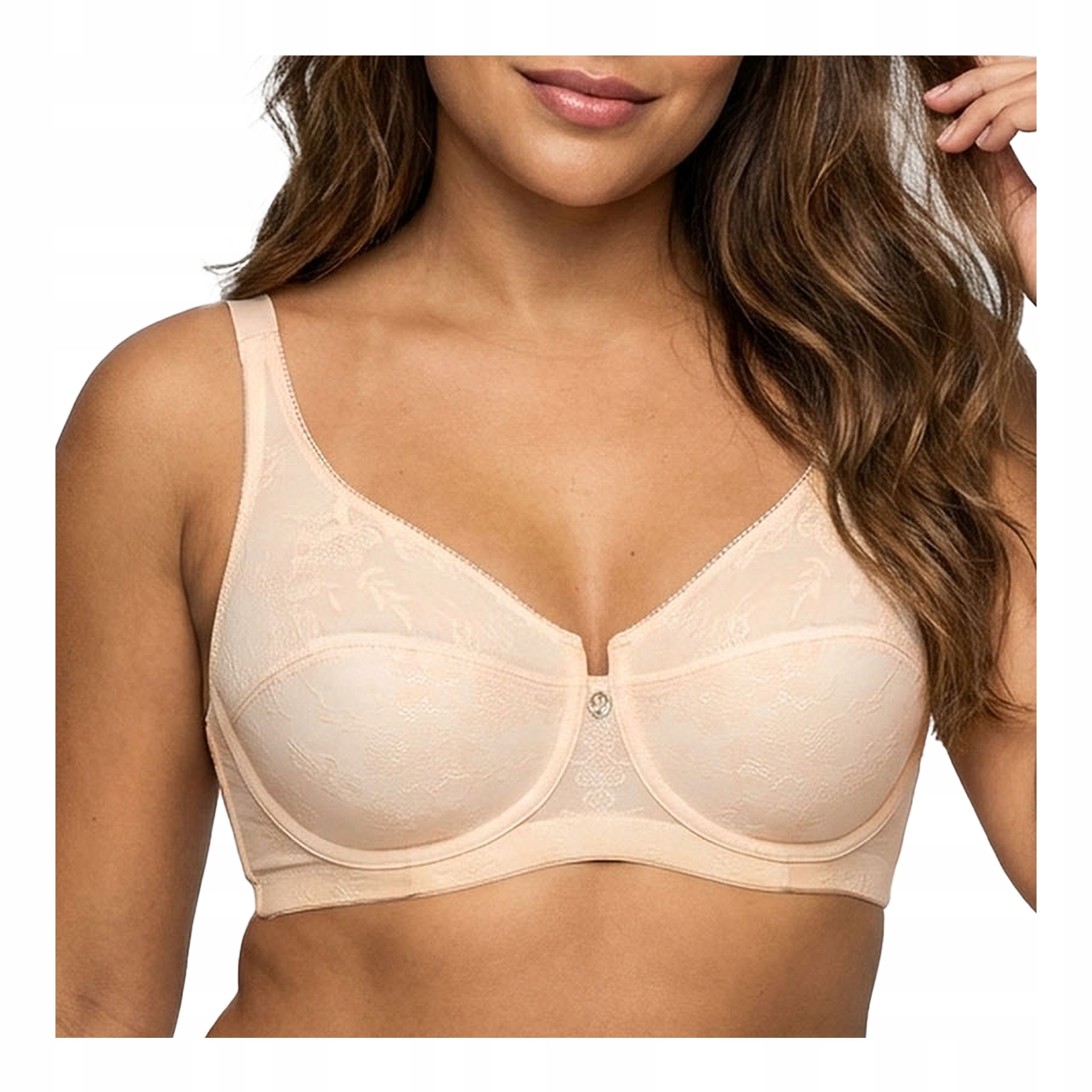 Dámská podprsenka s kosticemi plus size, velké měkké poprsí Verde Veronica